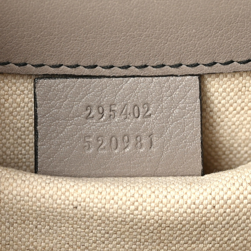 Gucci Soft Guccissima Medium Emily Chain Shoulder Bag Storm Grey 10 of 11