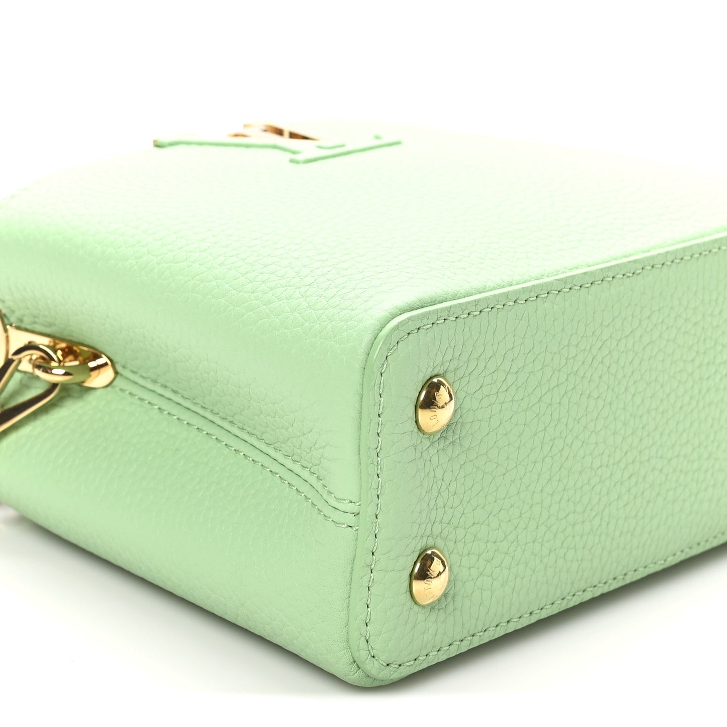 Taurillon Mini Capucines Vert Pomme