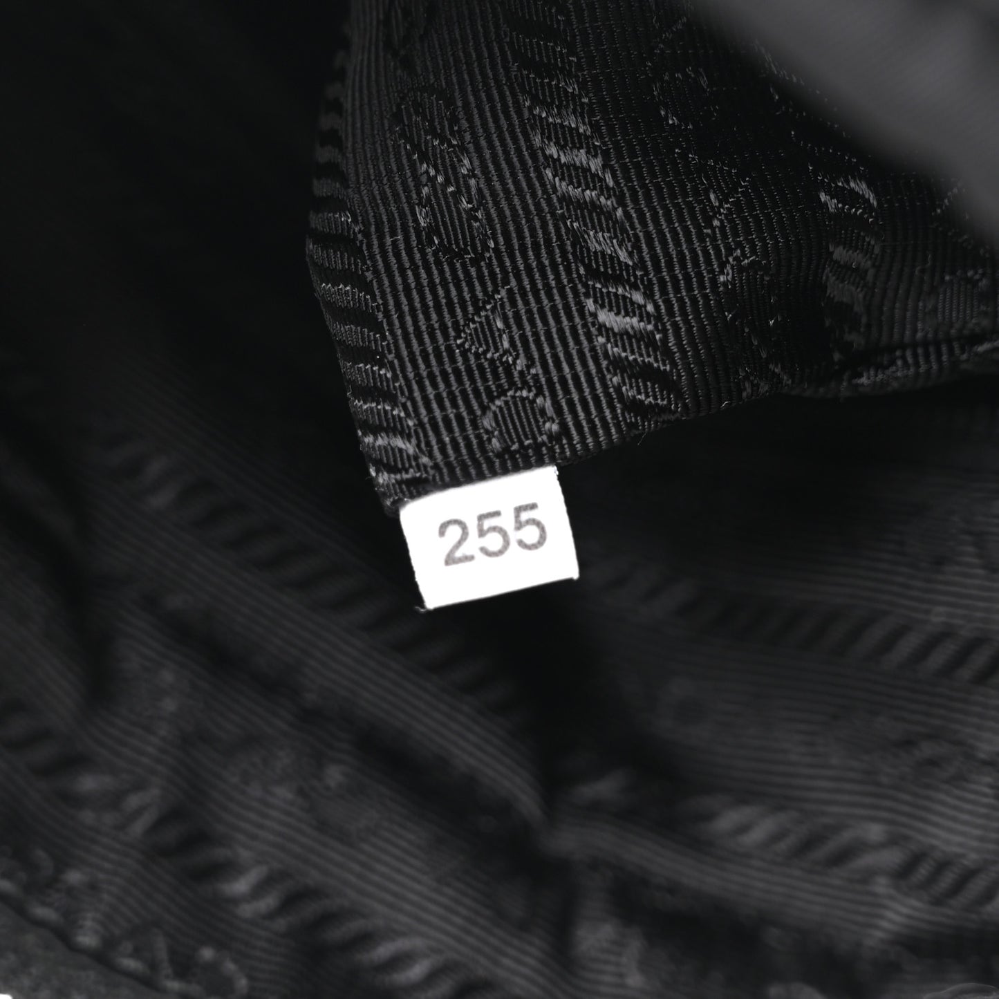 Re-Nylon Vela Saffiano Pocket Double Zip Shoulder Bag Black Black