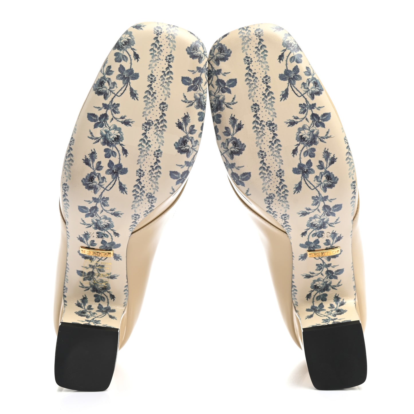 Vernice GG Victoire 55mm Loafer Pumps 36.5 Sand Storm