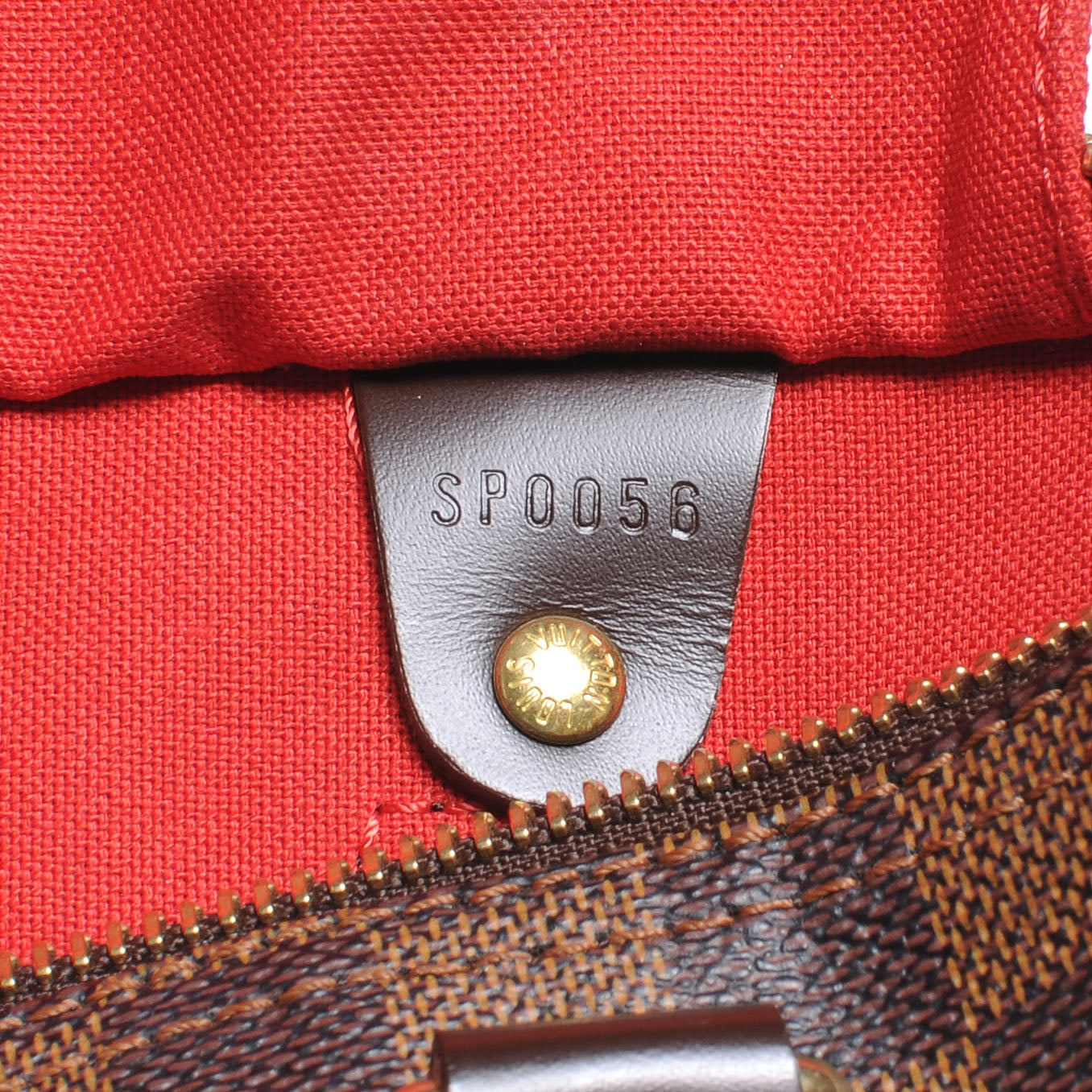 Louis Vuitton Damier Ebene Speedy 25 7 of 7
