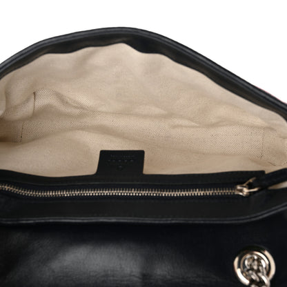 Gucci Monogram Multicolor Matelasse Diagonal Small GG Marmont Shoulder Bag Light Blue Pink Blue Green Red 5 of 11