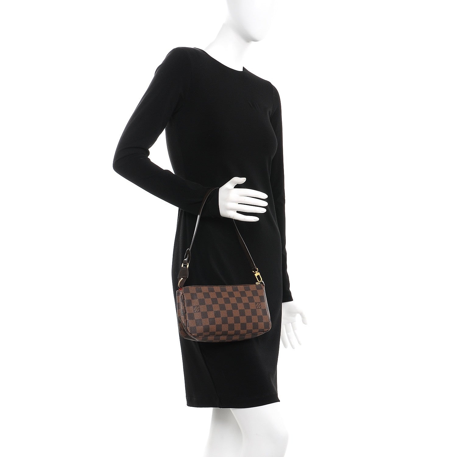 Louis Vuitton Damier Ebene Pochette Accessories NM 2 of 10