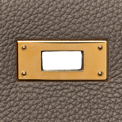 Hermes Togo Kelly Retourne 32 Etoupe 26 of 33