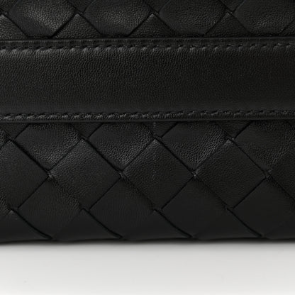 Bottega Veneta Calfskin Nappa Intrecciato Mini Wallace Black 13 of 13