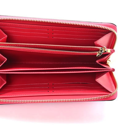 Louis Vuitton Vernis Valentine Zippy Wallet Fuchsia Neon 5 of 6