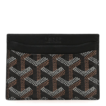 Goyard Goyardine Saint Sulpice Card Holder Black 1 of 7