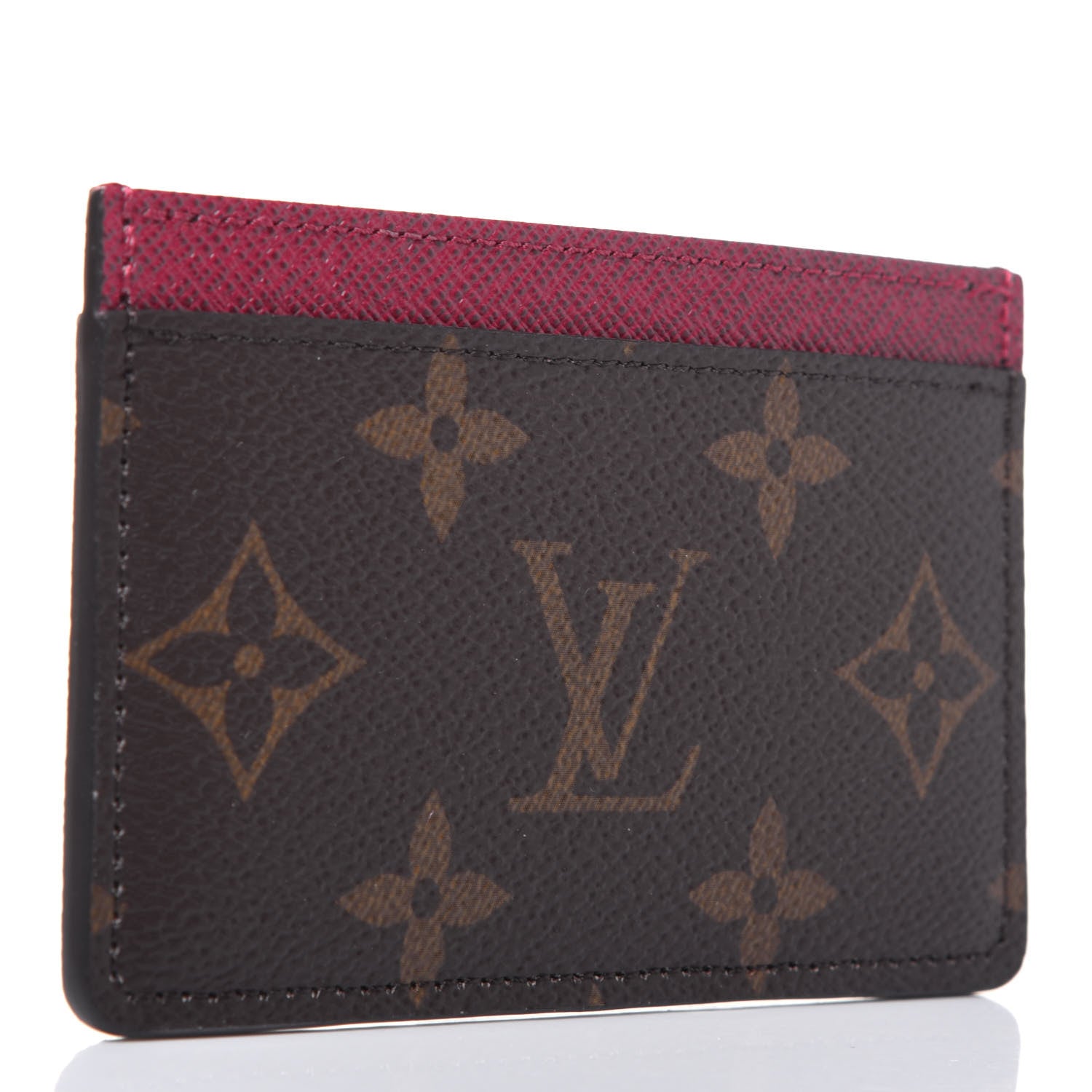 Louis Vuitton Monogram Card Holder Fuchsia 3 of 9