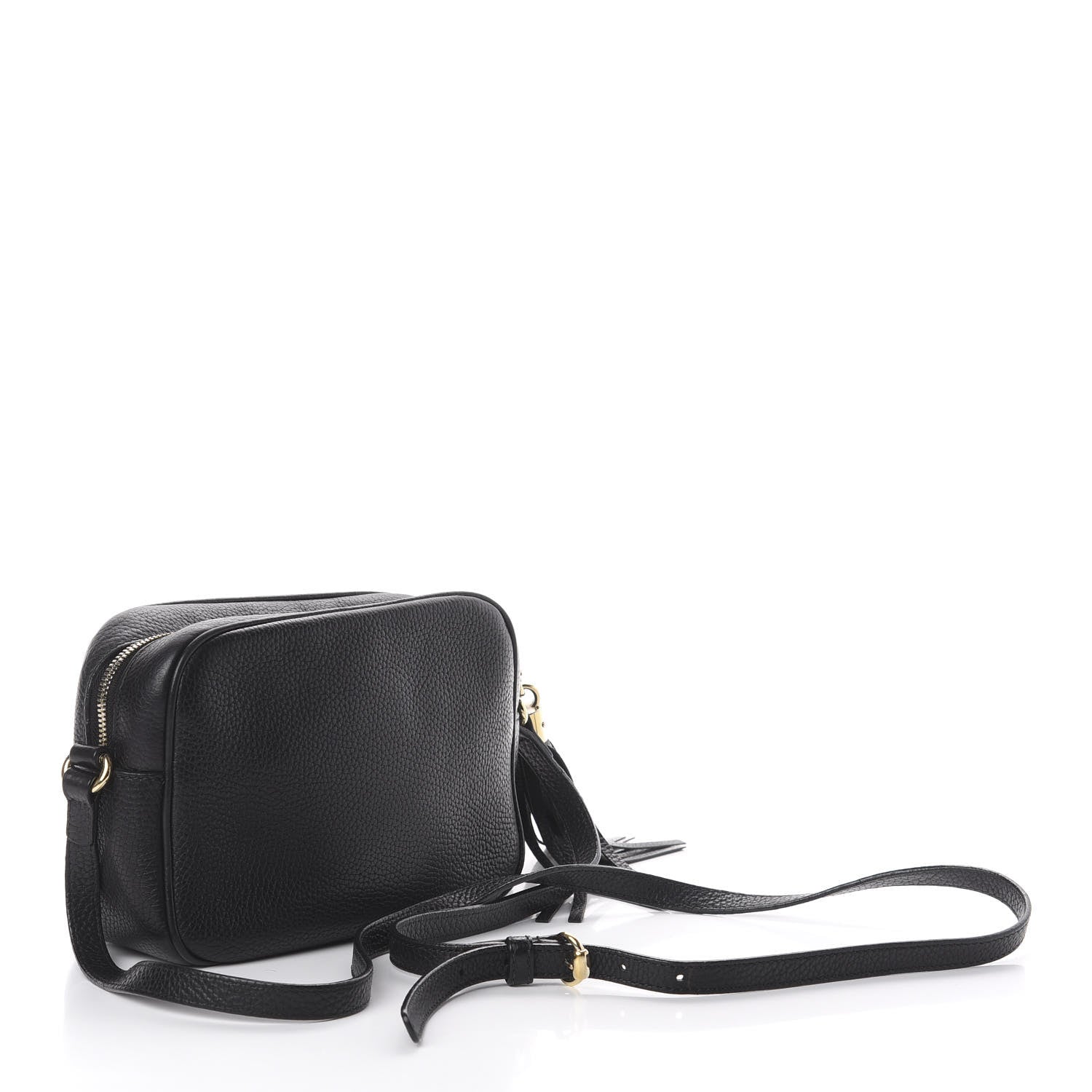 Gucci Pebbled Calfskin Small Soho Disco Bag Black 2 of 8