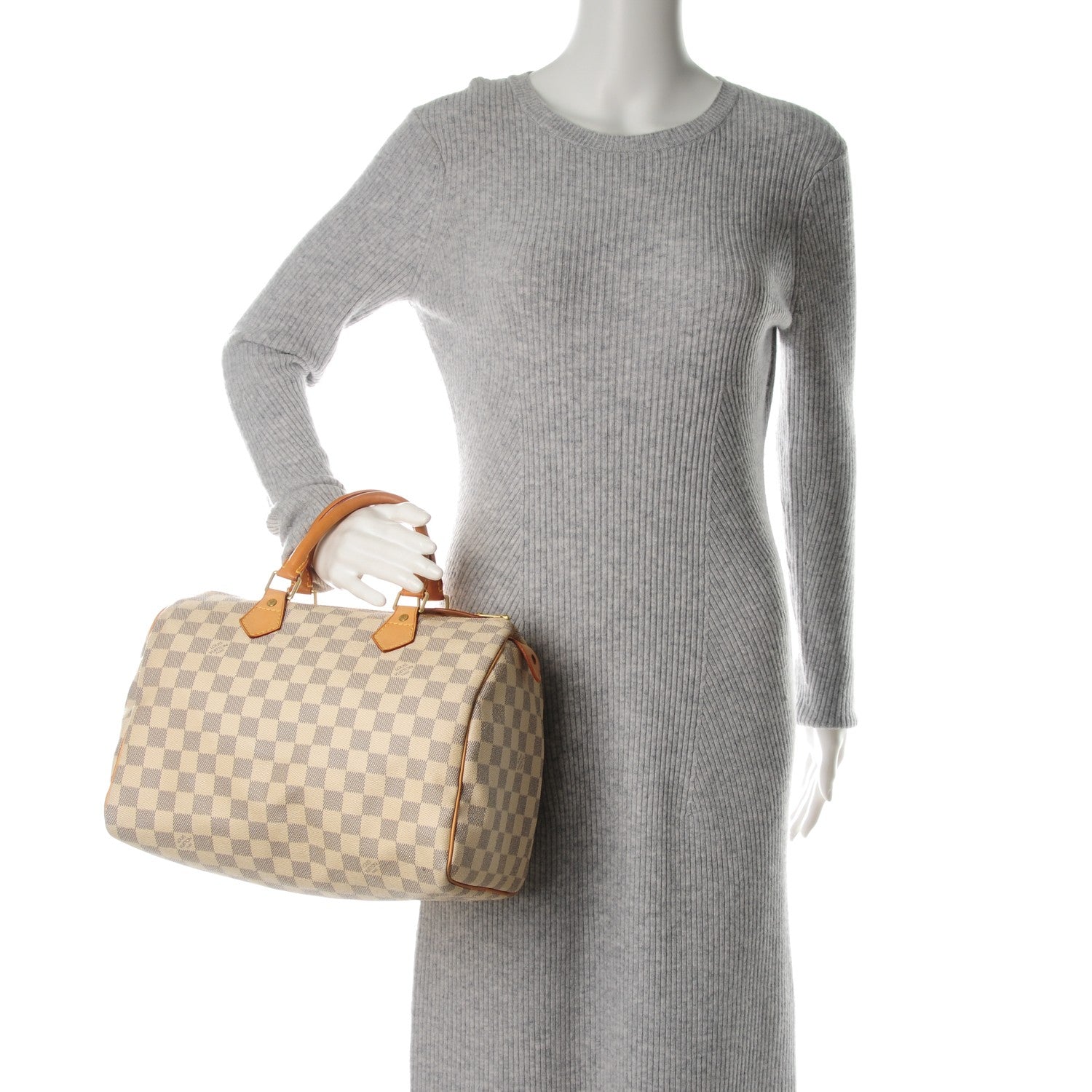 Louis Vuitton Damier Azur Speedy 30 2 of 10