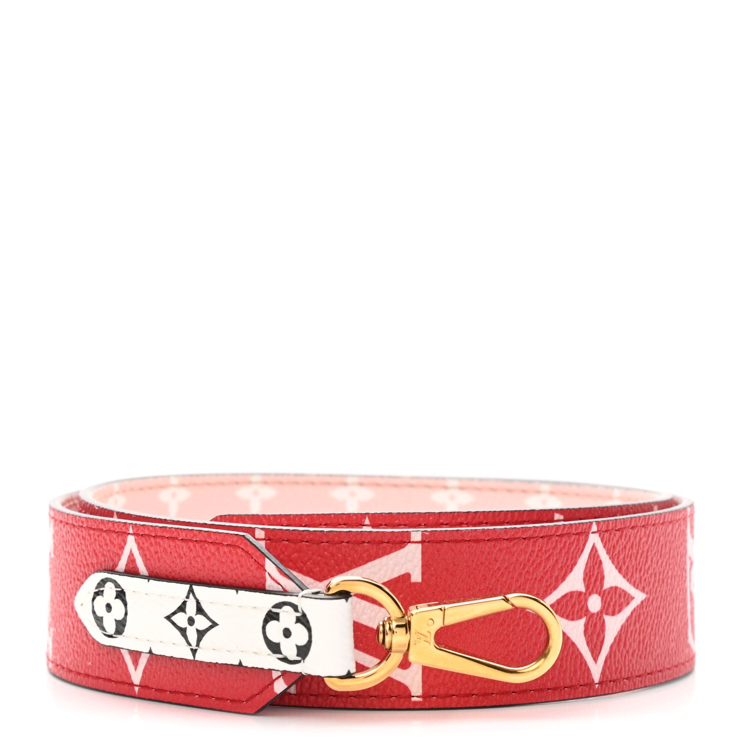 Louis Vuitton Monogram Giant Bandouliere Shoulder Strap Rouge 1 of 5