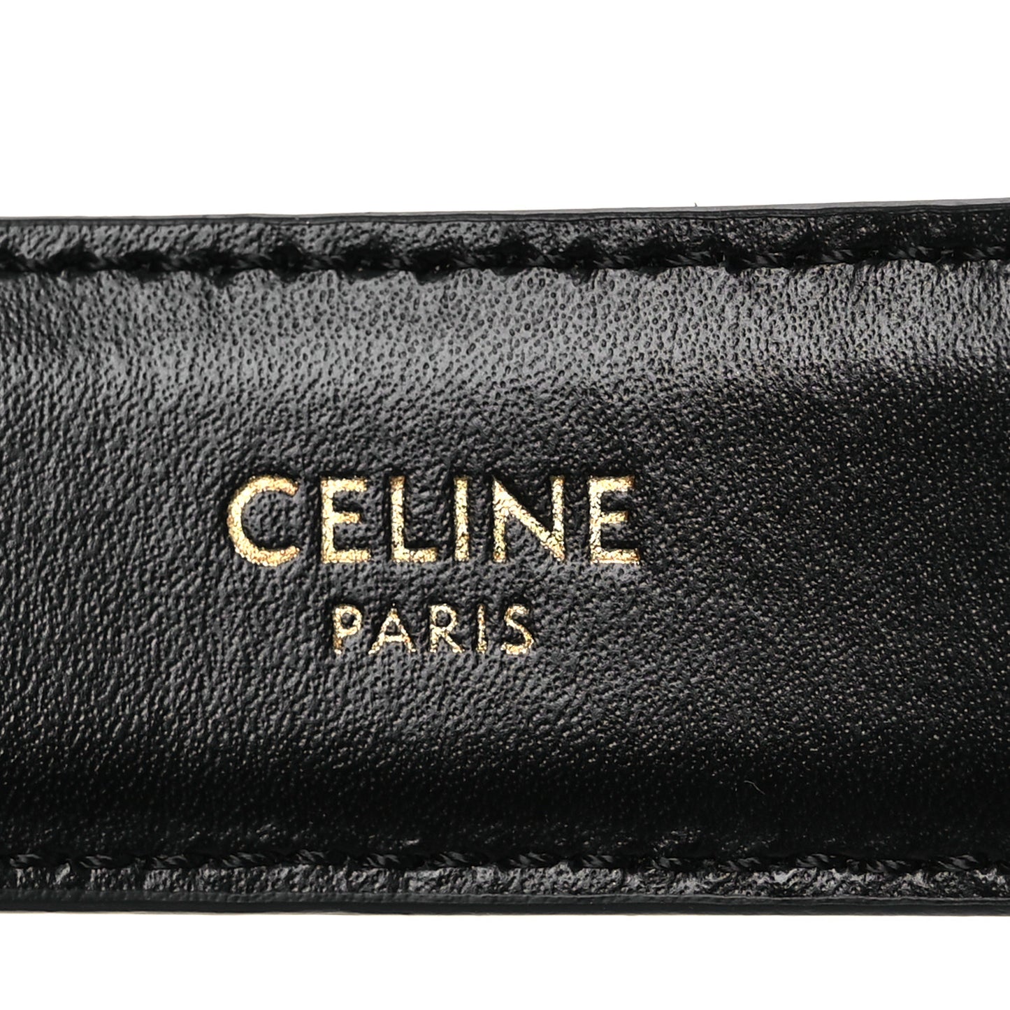 Box Calfskin Medium 25mm Triomphe Belt 80 32 Black