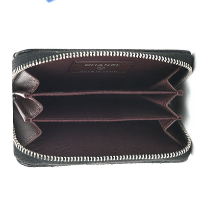 Chanel Caviar Quilted Zip Coin Purse Black 5 of 7