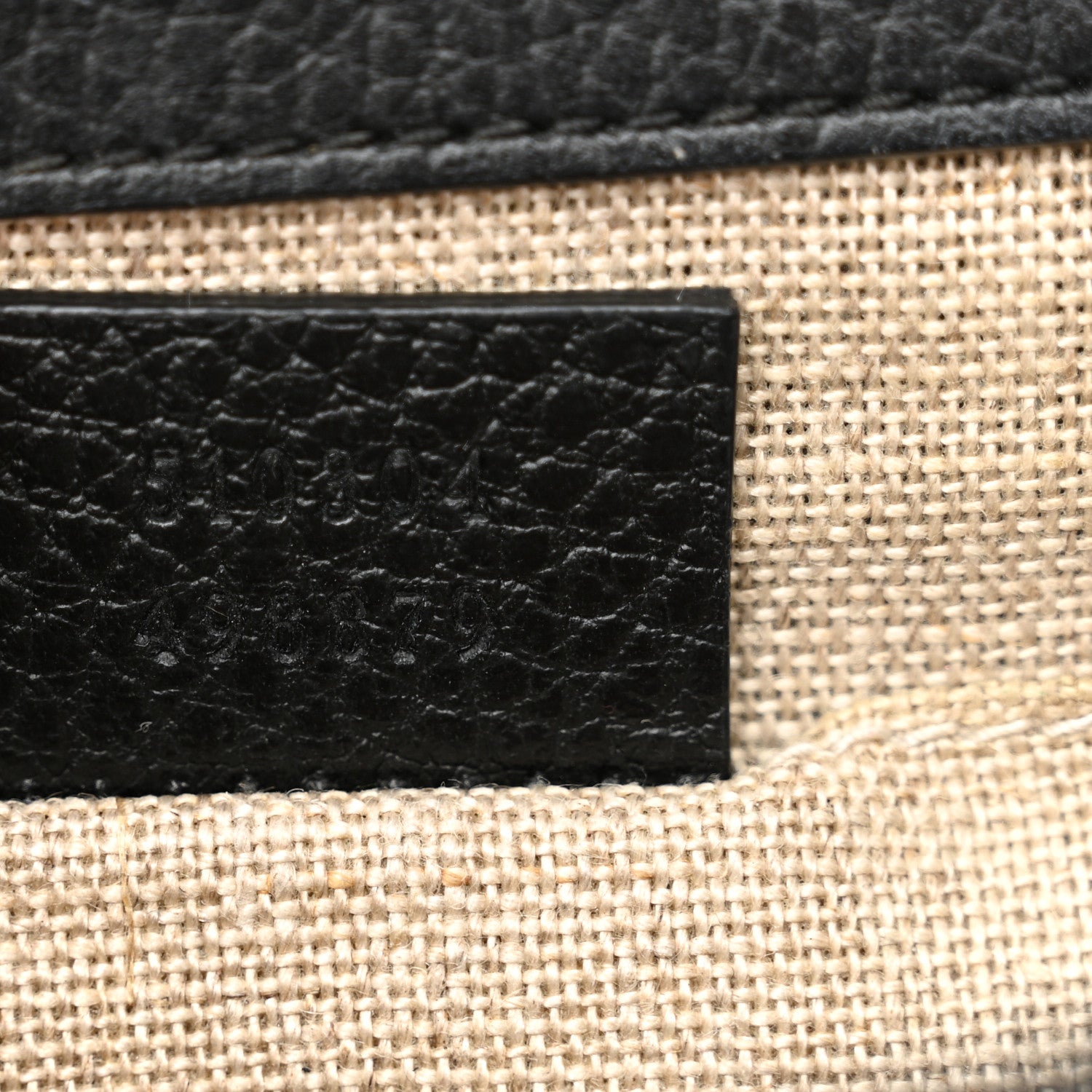 Gucci Dollar Calfskin Small Interlocking G Shoulder Bag Black 7 of 13