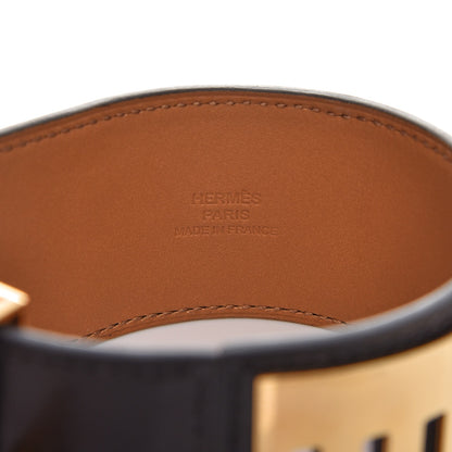 Hermes Box Collier De Chien CDC Bracelet L Black 5 of 8