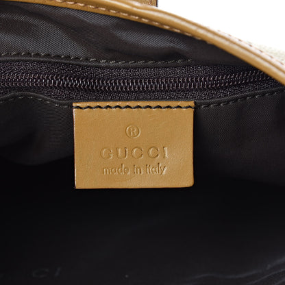 Gucci Monogram Web Small Jackie O Hobo Light Brown 6 of 10