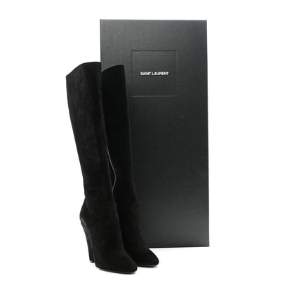 Saint Laurent Knee High Boots 36.5 Black 13 of 13