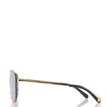 Louis Vuitton The Party Aviator Sunglasses Z0911U Blue 3 of 19