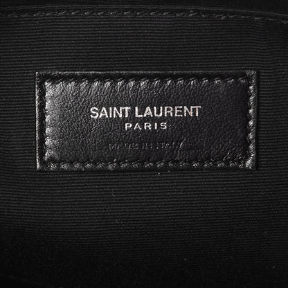 Saint Laurent Lambskin Monogram Small Lou Camera Bag Black 6 of 7