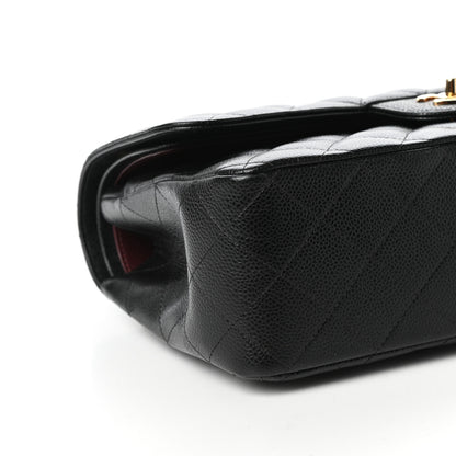 Chanel Caviar Quilted Jumbo Double Flap Black 8 of 9