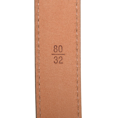 Louis Vuitton Monogram Belt Gold Buckle 80 32 4 of 6