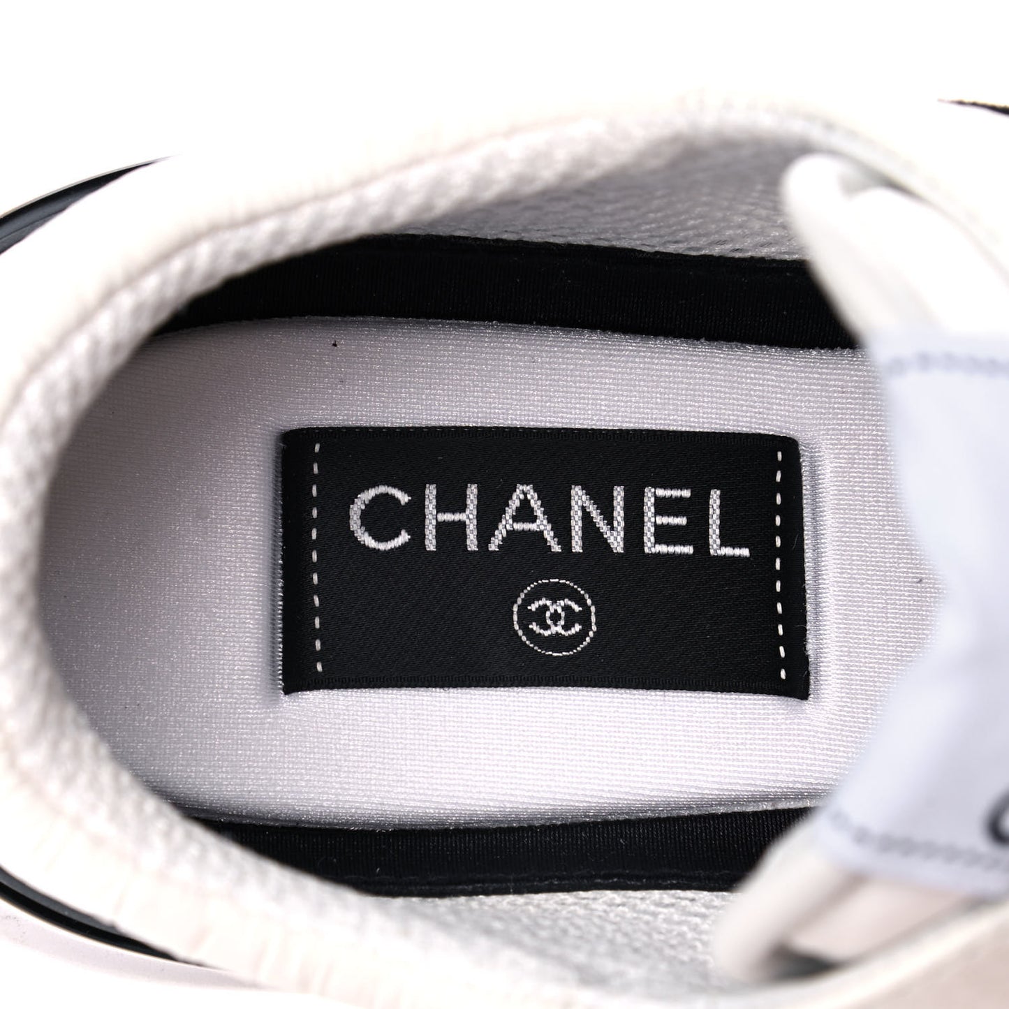 Calfskin Mesh Lycra Suede Womens Logo Sneakers 40 White