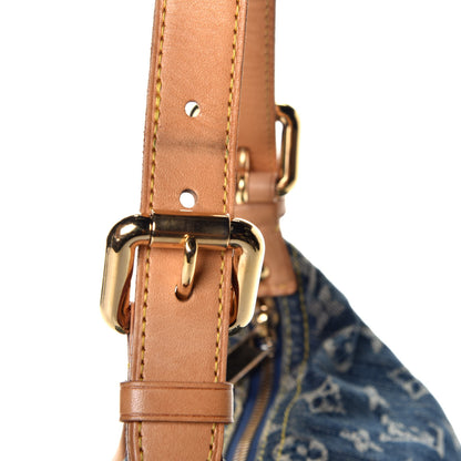 Louis Vuitton Monogram Denim Baggy PM Blue 9 of 10