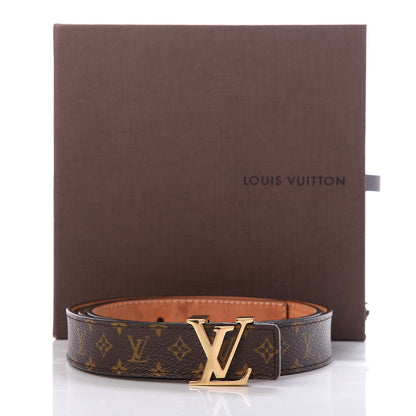 Louis Vuitton Mini Monogram LV Initiales Belt 95 38 7 of 7