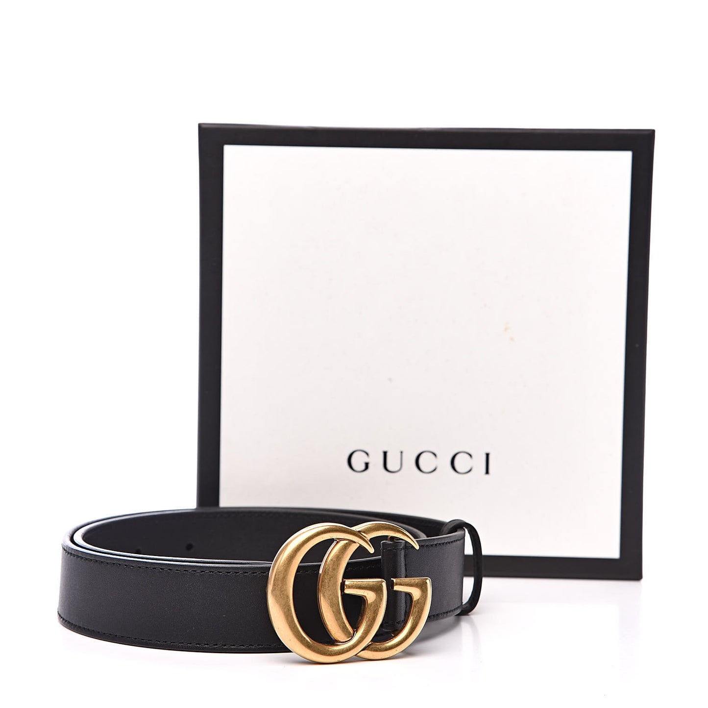 Calfskin Double G 30mm Belt 75 30 Black