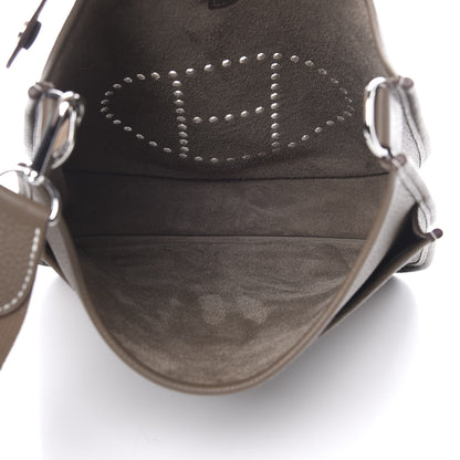 Hermes Taurillon Clemence Evelyne III PM Etoupe 4 of 9