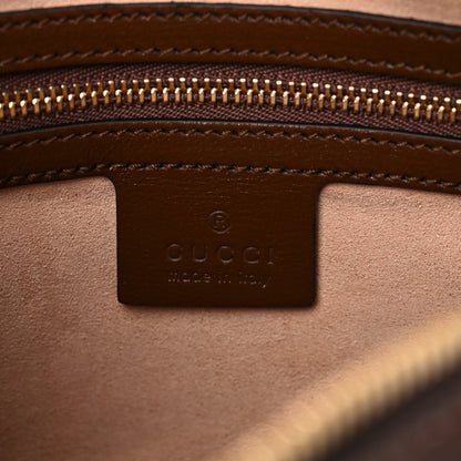 Gucci GG Supreme Monogram Small Horsebit 1955 Shoulder Bag Beige Brown Sugar 6 of 13