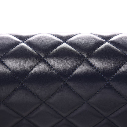Chanel Calfskin Quilted New Medium Boy Flap Dark Navy Blue 13 of 17