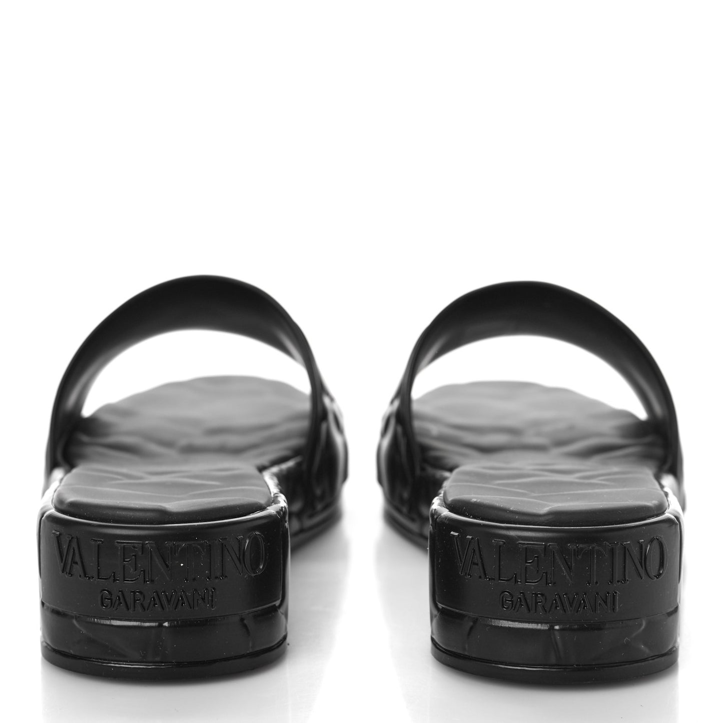 Rubber Atelier 03 Rose Edition 25/40mm Platform Slide Sandals 35 Black