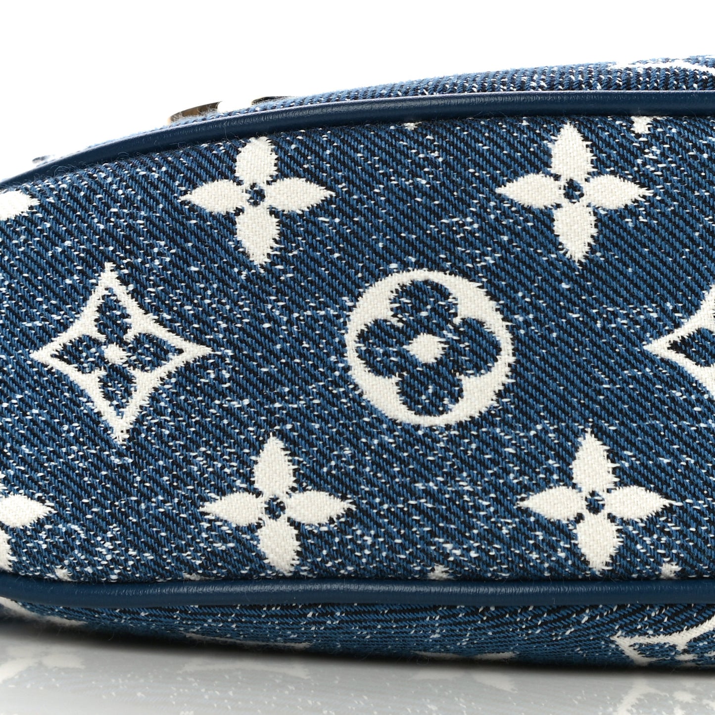 Monogram Jacquard Denim Loop Bleu