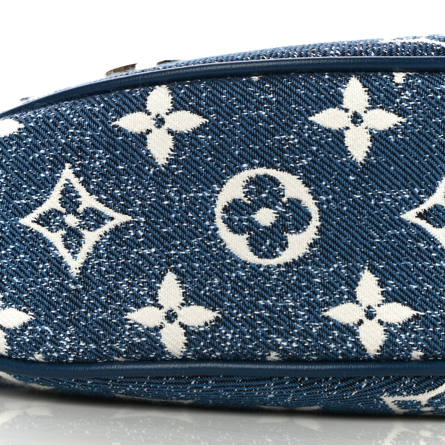 Louis Vuitton Monogram Jacquard Denim Loop Bleu 8 of 9