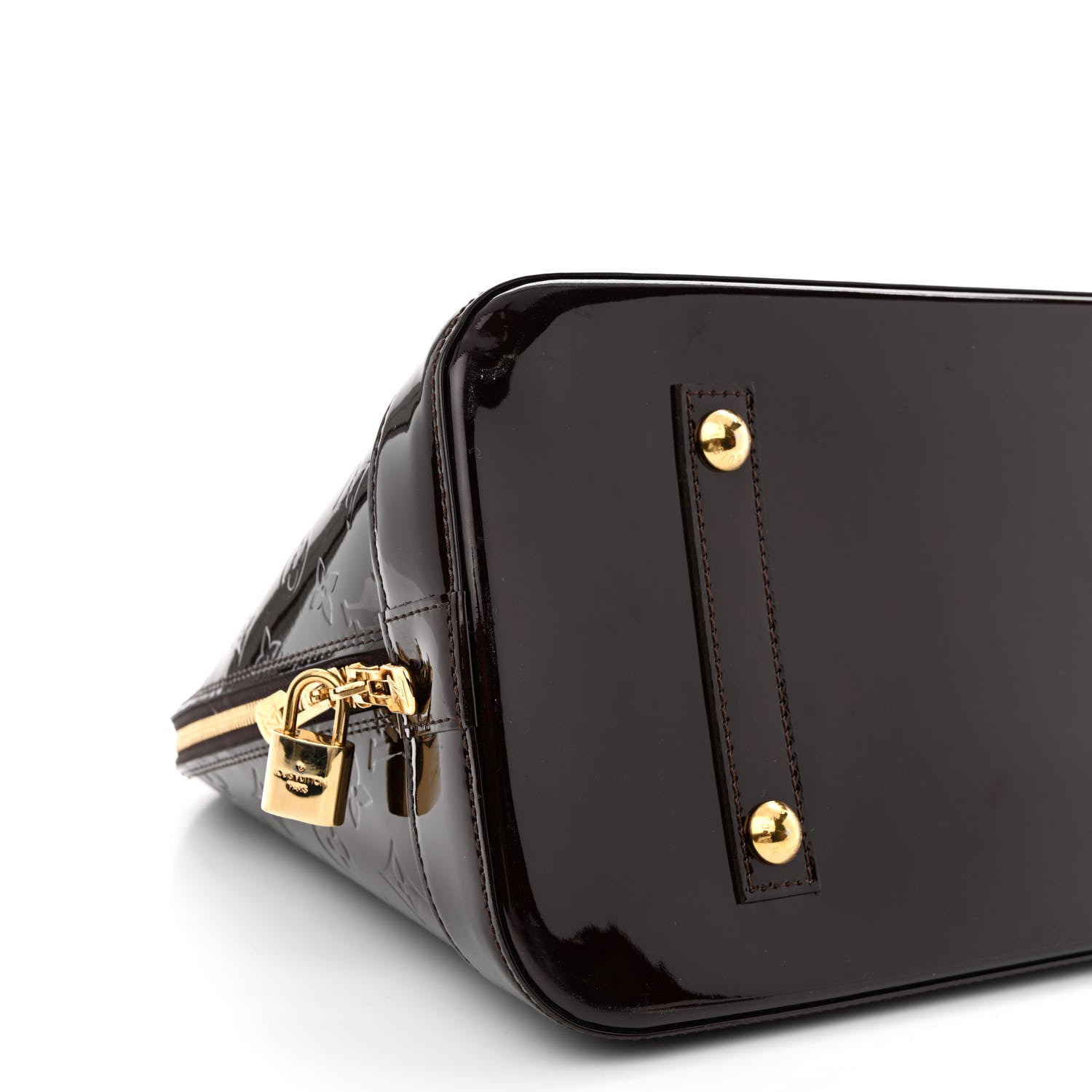 Louis Vuitton Vernis Alma GM Amarante 9 of 13