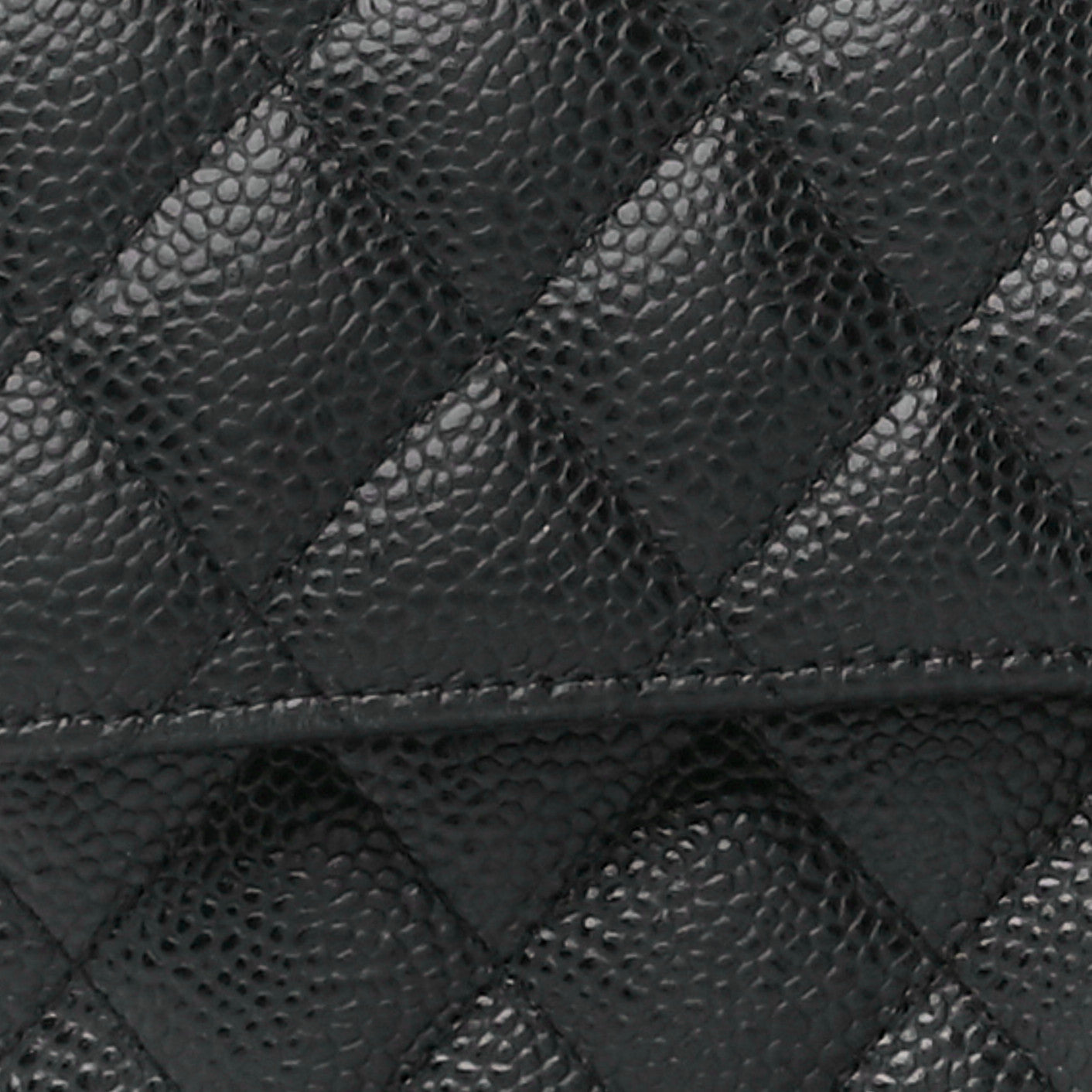 Chanel Caviar Quilted Medium Double Flap Black 9 of 14