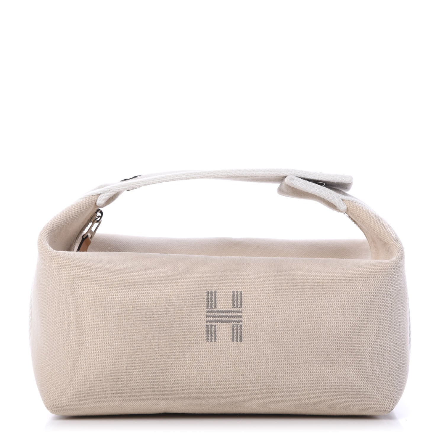 Hermes Canvas Small Bride-A-Brac Pouch Natural 1 of 6