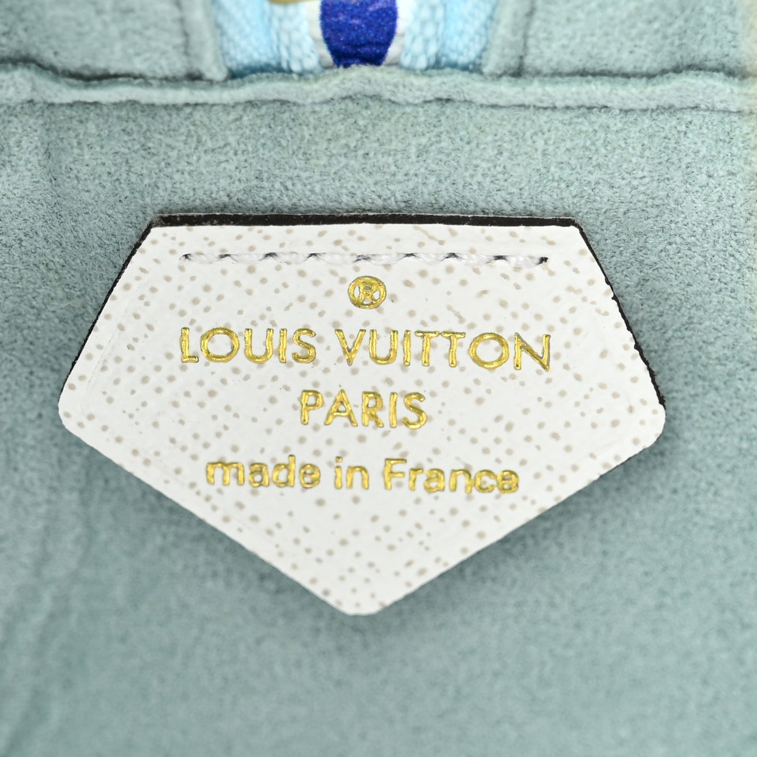 Louis Vuitton Monogram Giant Hamptons Beach Pouch Blue 7 of 11