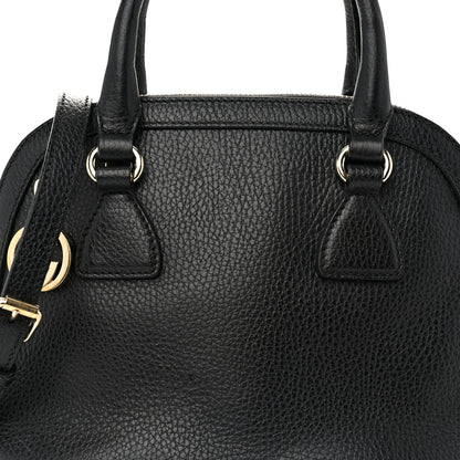 Gucci Dollar Calfskin Small GG Charm Dome Bag Black 8 of 12