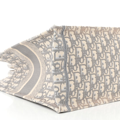 Christian Dior Oblique Medium Book Tote Grey 9 of 14