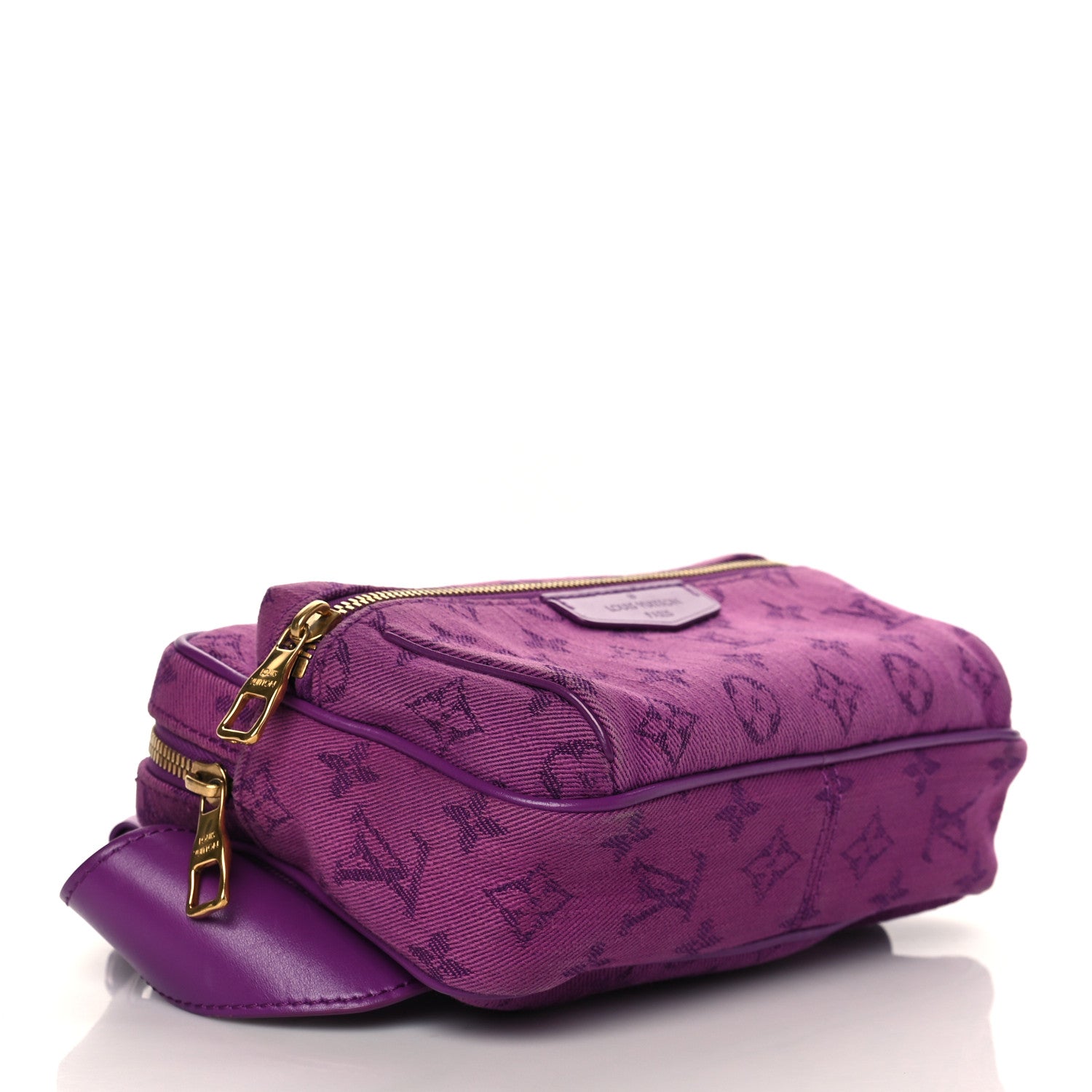 Louis Vuitton Denim Monogram Outdoor Bumbag Purple 3 of 8