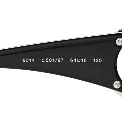Chanel Acetate CC Sunglasses 6014 Black 6 of 7
