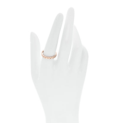 Chanel 18K Beige Gold Mini Coco Crush Ring 57 8 2 of 5