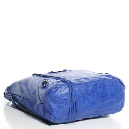 Balenciaga Agneau Classic Hardware Day Hobo Outremer 4 of 14