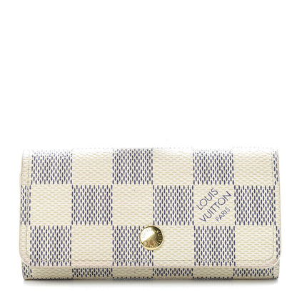 Louis Vuitton Damier Azur Multicles 4 Key Holder 1 of 9