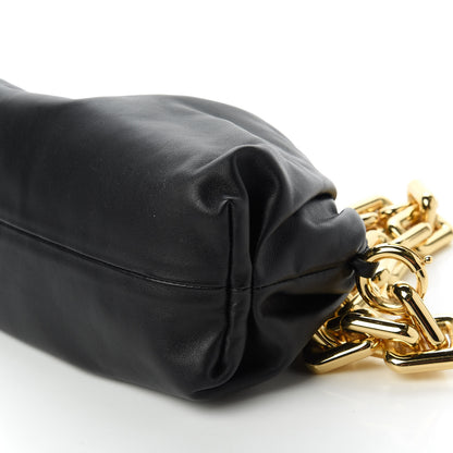 Bottega Veneta Calfskin The Pouch Chain Black 7 of 10