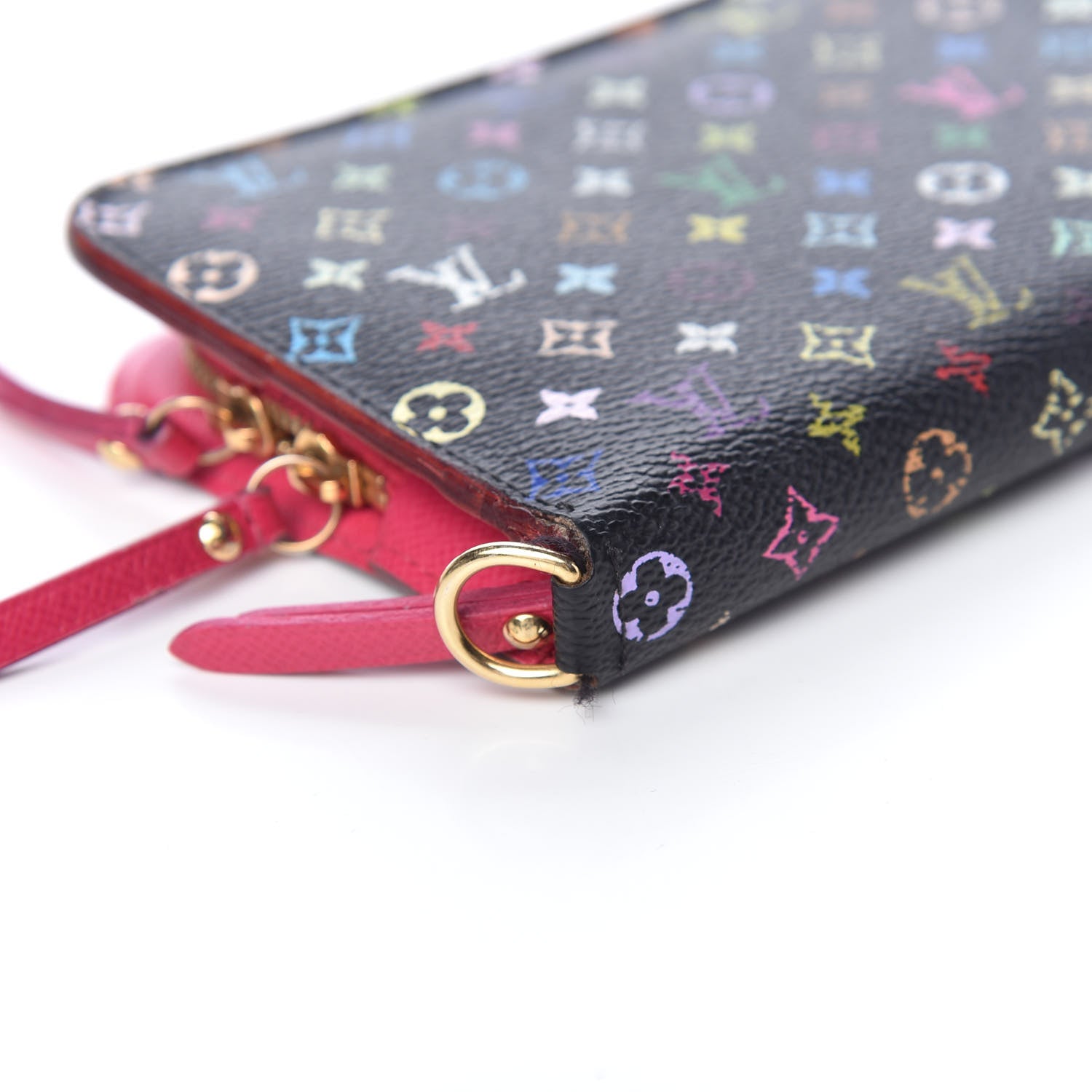 Louis Vuitton Monogram Multicolor Insolite Wallet Black Grenade 8 of 10