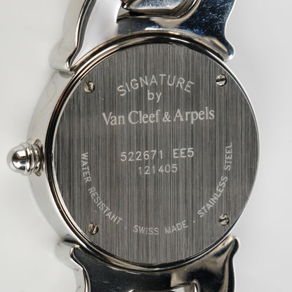 Van Cleef & Arpels Stainless Steel 24mm Signature Quartz Watch 5 of 7