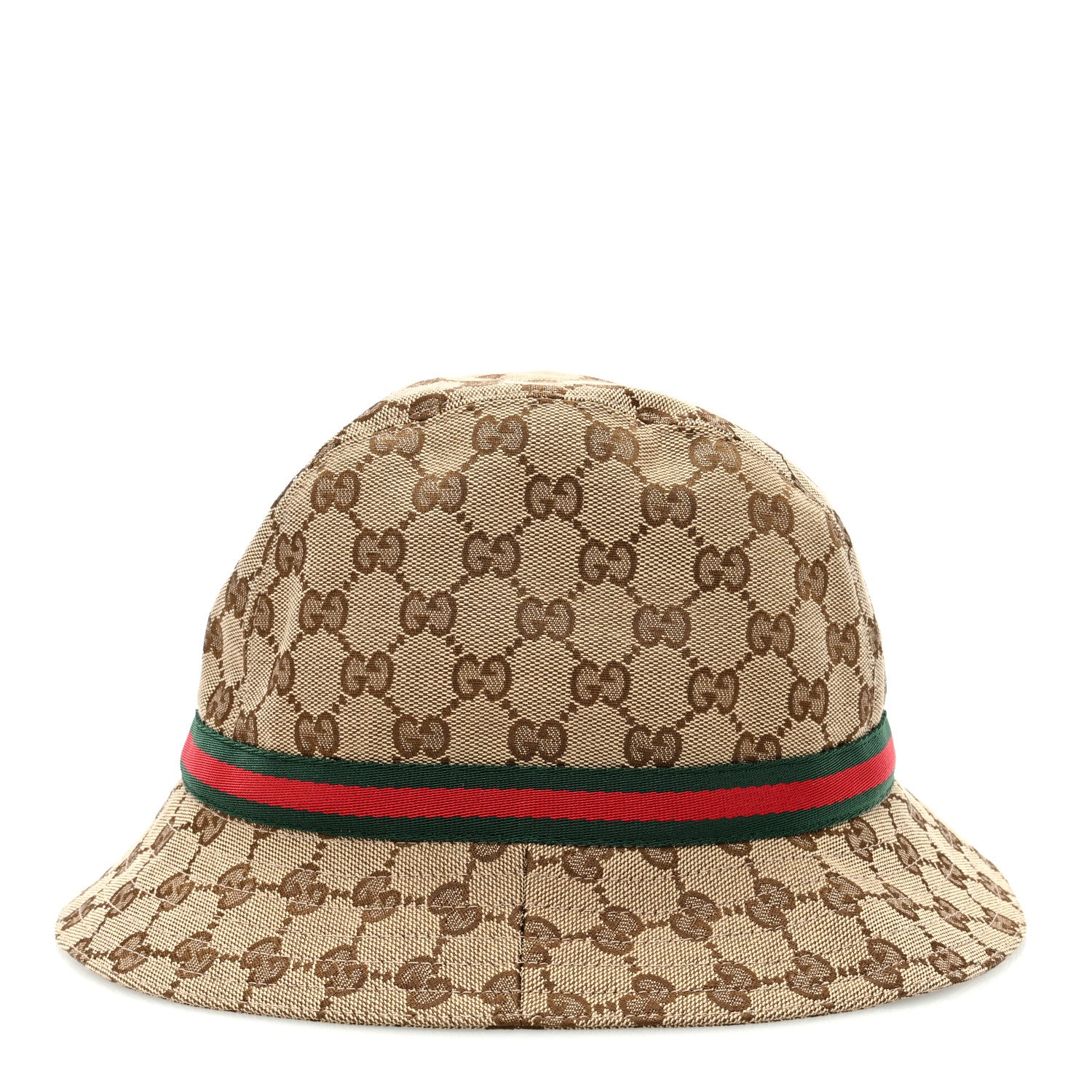 Gucci Monogram Web Bucket Hat L Brown 6 of 8